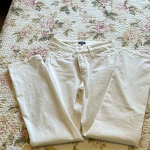 NYDJ Marilyn Cream Corduroy Pants size 6